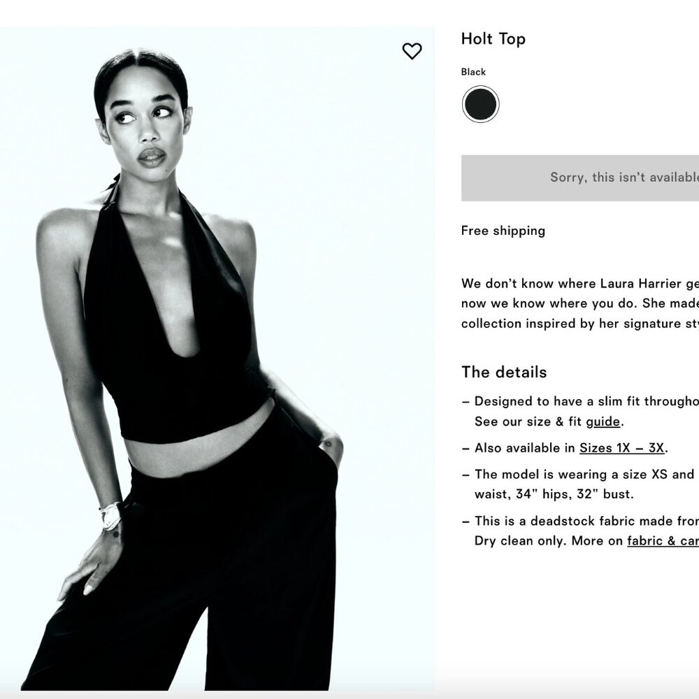 Reformation Holt Top (UNWORN - ORIGINALLY $168) - Picture 2 of 2